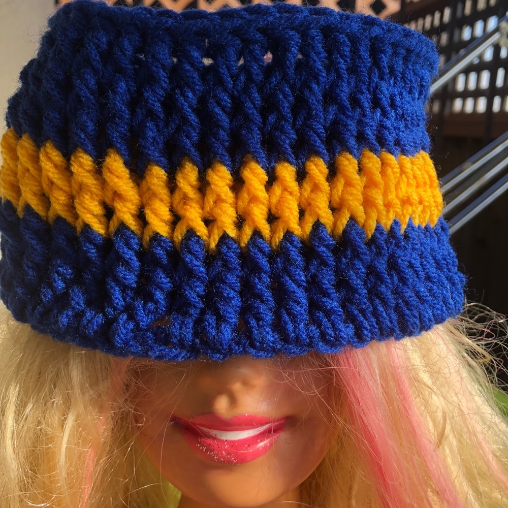 Knitted headband